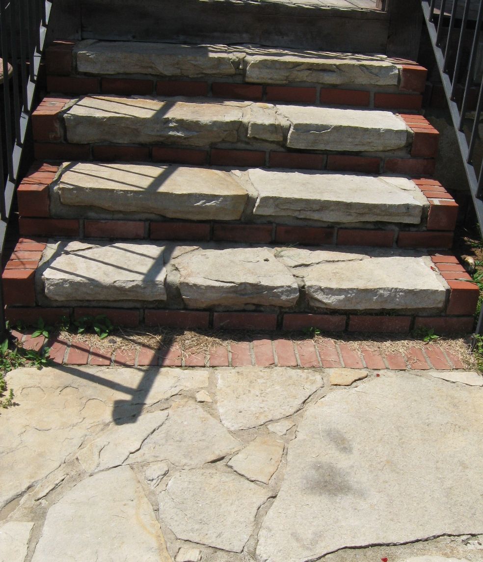 Natural Stone Steps and Benches Ideas from Gottschalk Quarry