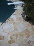 Pool Decking with Natural Ozark Stone - Saint Charles, MO