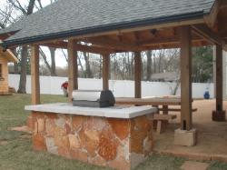 Outdoor Kitchen - Thin Veneer Table  - Saint Louis MO