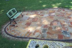 Ozark Red Sandstone Patio Pavers - Outdoor Living