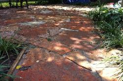 Red Rust Patio Stone