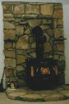 Wood Stove Surround - Ozark Natural Stone